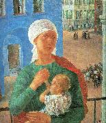 The Year 1918 in Petrograd Petrov-Vodkin, Kozma